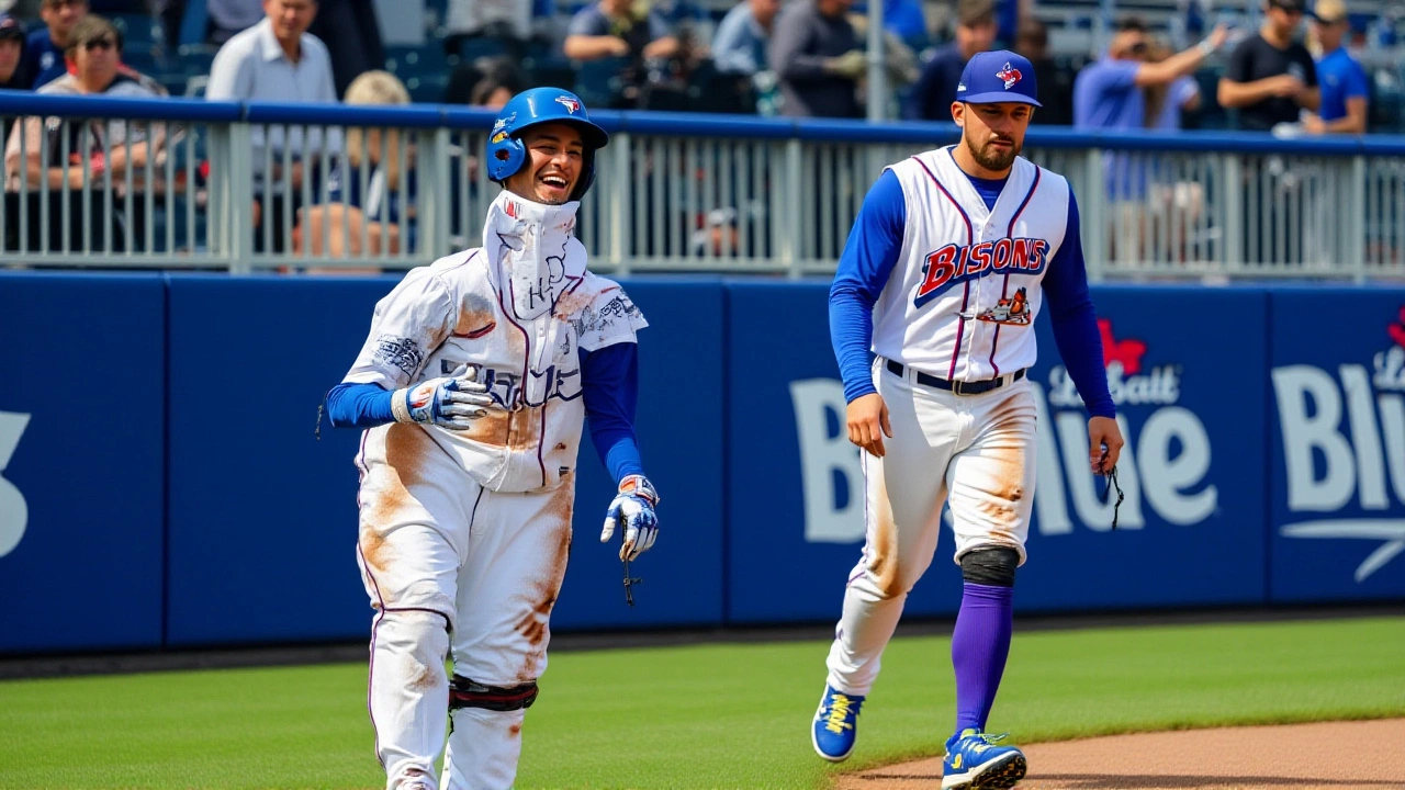 Springer powers Bisons to 10-5 win over IronPigs at Sahlen Field